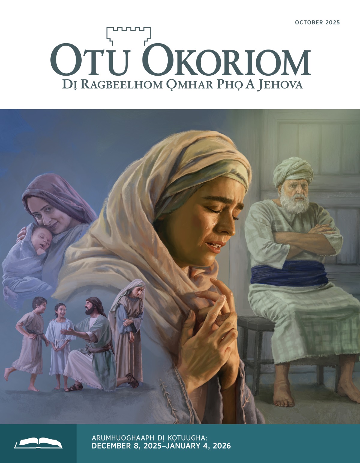 Asifoto: 1. Ạ Hạnạ r’okururu akiton apogh ẹnhon ạga ịduon Ẹlkạnạ rapeghom bọ ịyal ạnmuny ọdi. 2. Ạ Pẹnịnạ ạyigh kụ rạabo ghan ọbumoony dị pụruku ọdi ạmhar. 3. Ạ Hạnạ r’emoghi, rạaḅereghi ghan k’ekpom. 4. Ogbogh Ọpinyon rịkia phọ Ịlạị ạtol ude akura rịghaagh kụ rapogh ghan Hạnạ.