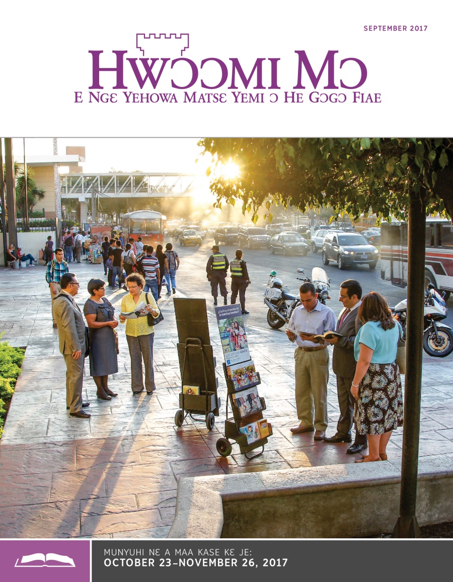 Hwɔɔmi Mɔ Nɛ A Maa Kase, September 2017