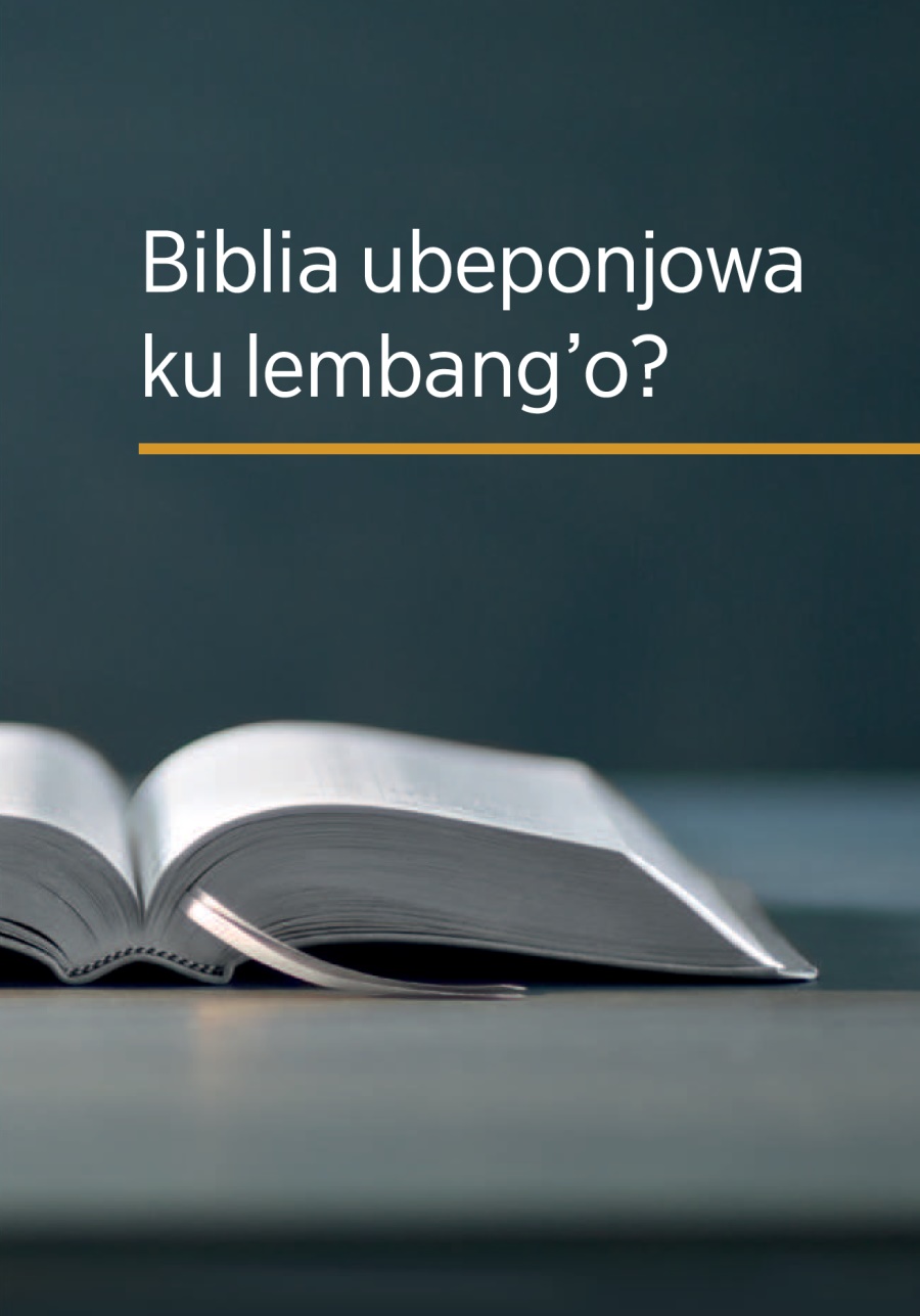 Biblia ubeponjowa ku lembang’o?