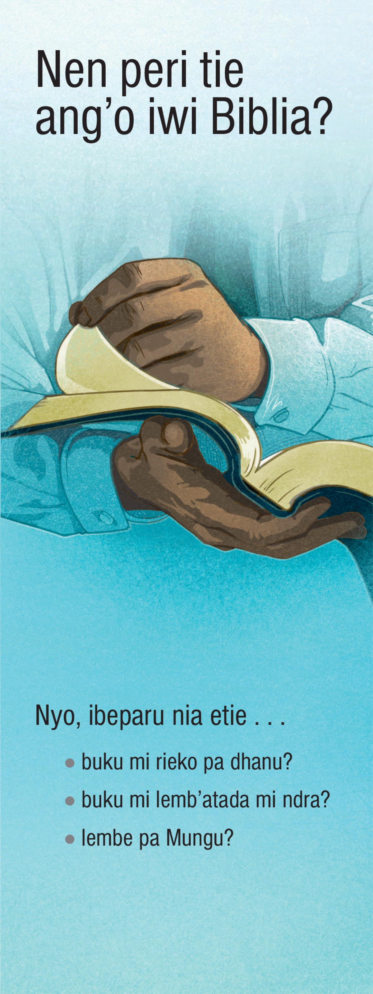 Nen peri tie ang’o iwi Biblia?