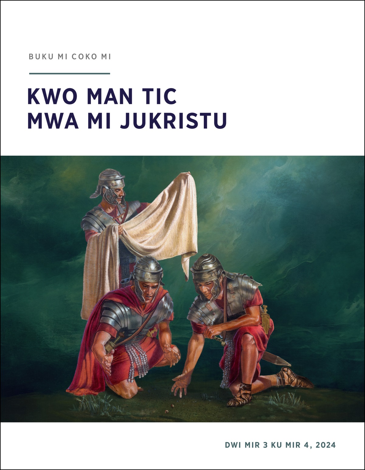 Jaaskari moko mi Roma ubeng’iyo kum bongu pa Yesu kinde ma juwadi ario ke gibegoyo gagi pi nipoko iye.