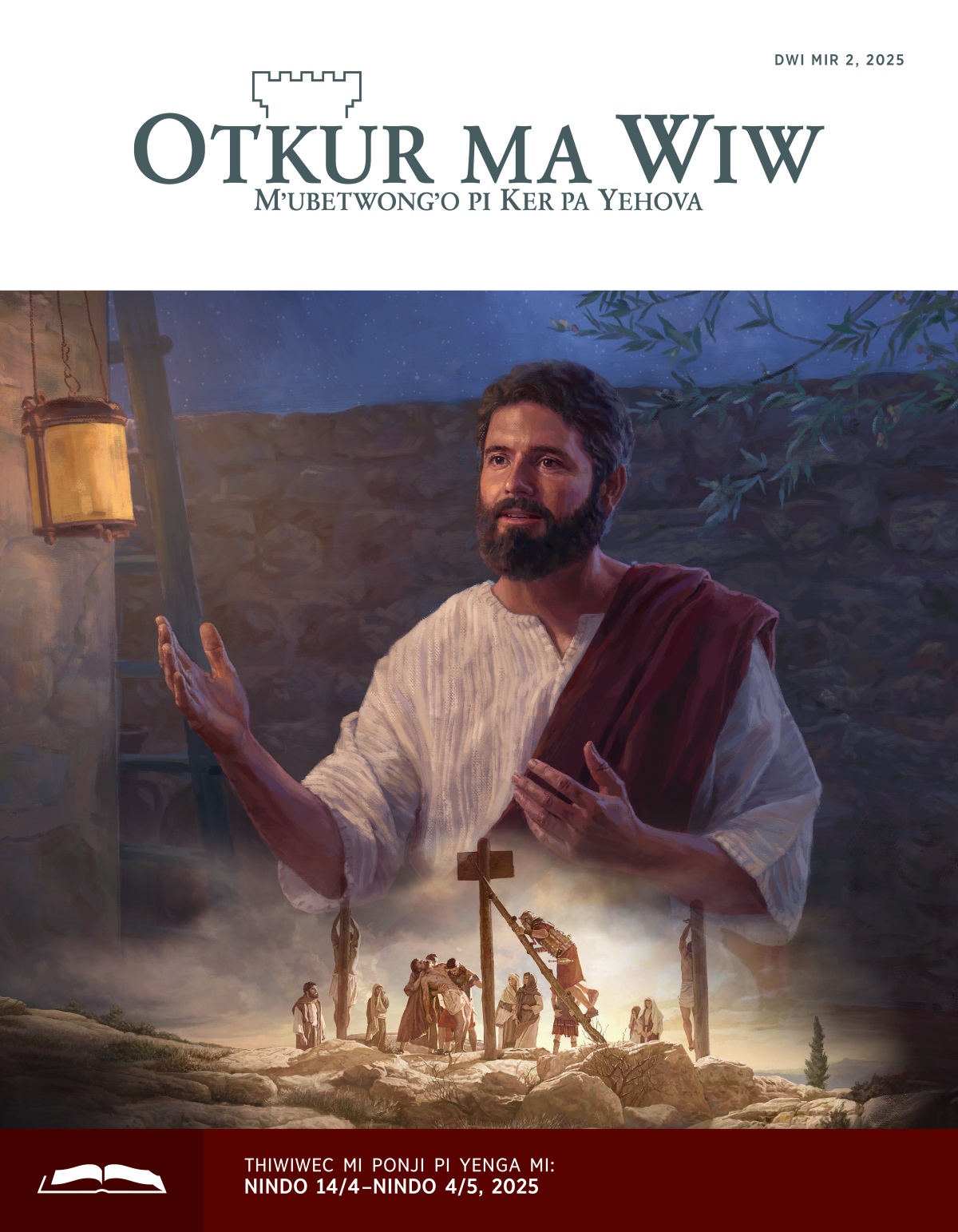 Cal: 1. Yesu ubeweco kud uthieno. 2. Juaskari mi Roma gibeloro avuj Yesu kud iwi yen mi can.