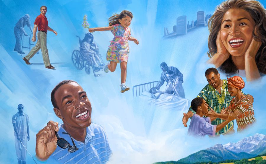 አረጋውያን ወጣት ይሆናሉ፣ አንካሳ ይዘላል፣ የሞቱ ሰዎች ይነሳሉ፣ የታመሙና ዓይነ ስውሮች ይፈወሳሉ