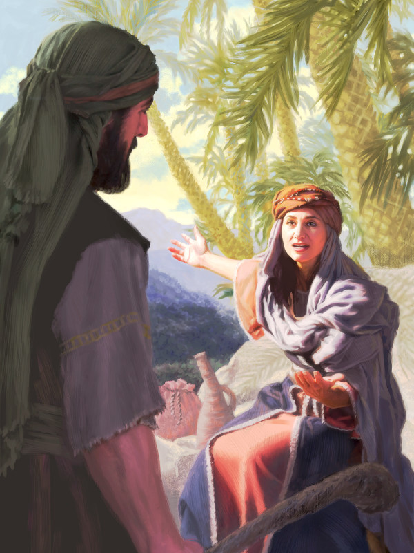 ነቢዪቱ ዲቦራ ባርቅን ስታናግረው