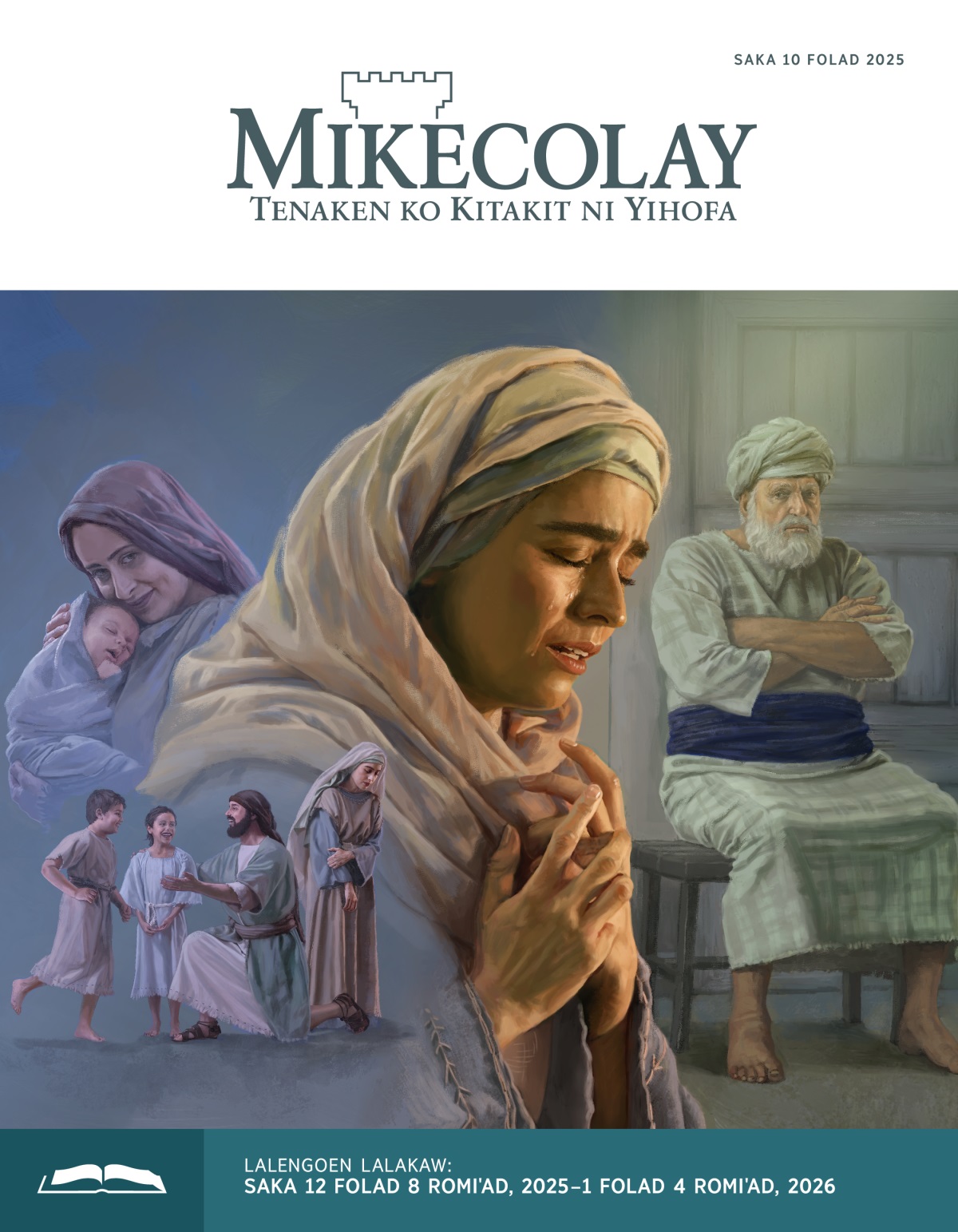 Coka: Saka 1: Kalacafayay ci Ilkana to tosa a wawa misalama, mararomay ci Hana mansa cowa ka pinengneng cangranan. Saka 2: Miˈafofoay ci Pinina to mihofocanho a wawa a matawa. Saka 3: Halalosaˈay ci Hana a mingitangit a mitolon. Saka 4: Sakakaay a Saysi ci Ili maroˈay i katihi, cowa ka hemek a minengneng ci Hanaan.
