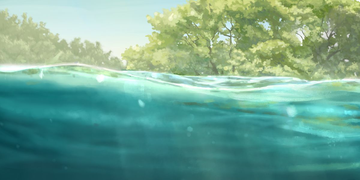Un río.