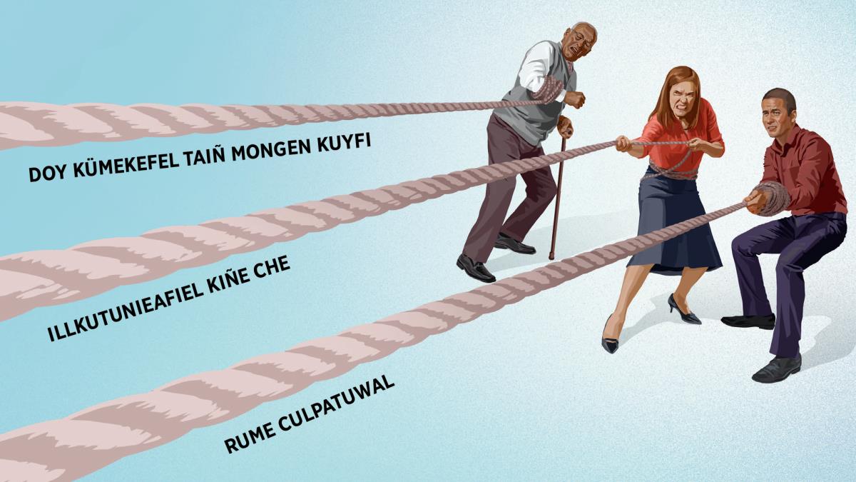 Kiñe peñi füchalu newentu witramekey kiñe llasu adentulelu ñi rakiduammeken “doy kümey ñi rupan kuyfi”. Kiñe lamngen newentu witramekey kiñe llasu adentulelu ñi illkutuniefiel kiñeke che. Ka kiñe weche peñi newentu witramekey kiñe llasu adentulelu ñi rume culpantukuwken.