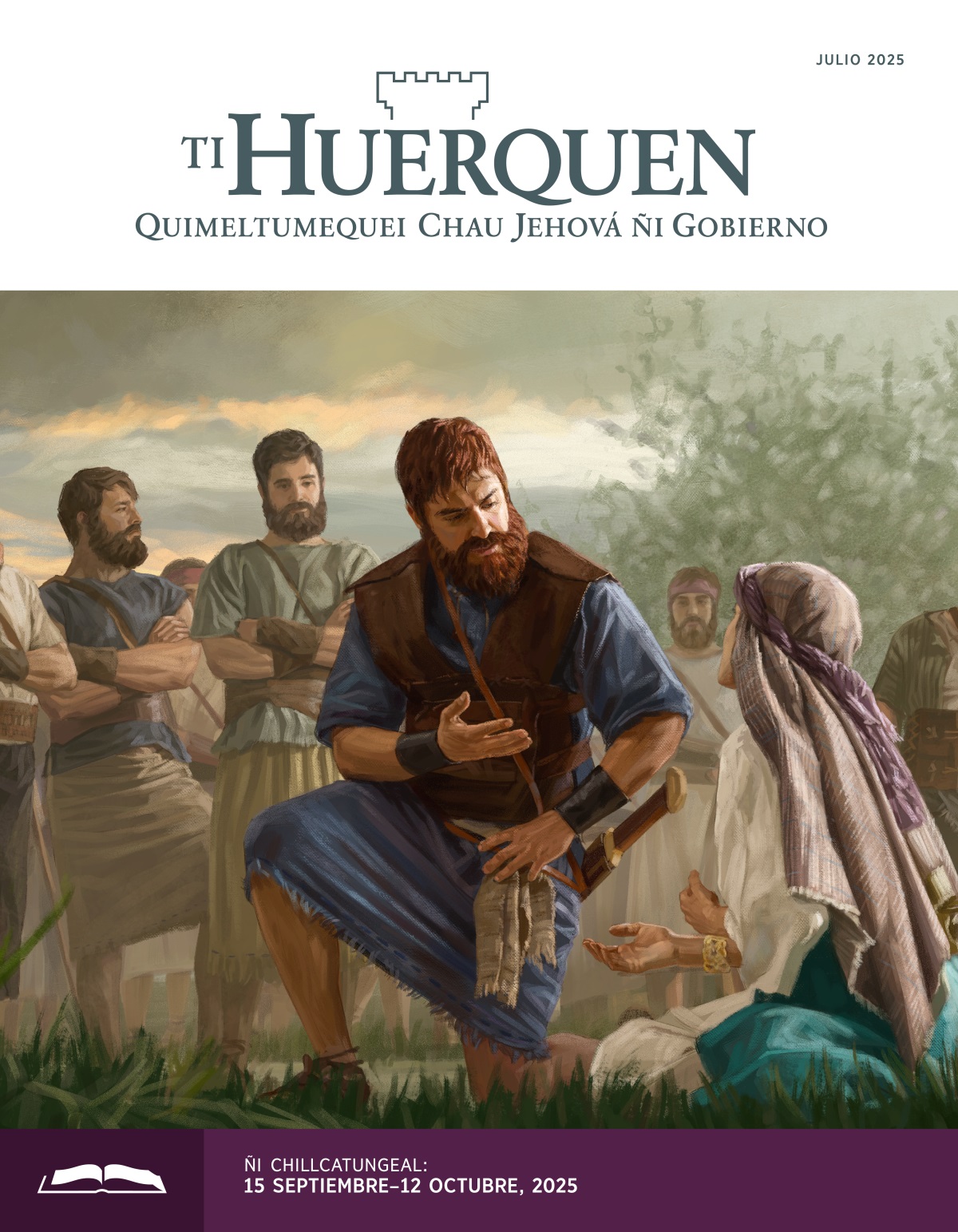 Tati rey David tüngquechi allcütufi ta Abigaíl anülelu mapu mu. David ñi pu hueichafe adquintuingün.