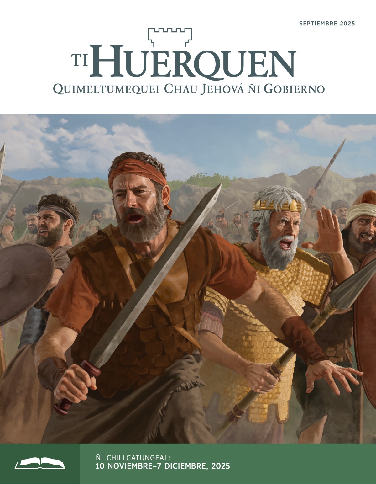 Jonatán, Saúl ca pu Israel che hueichamequei, fei nünieingün huaiqui, espada ca escudo.