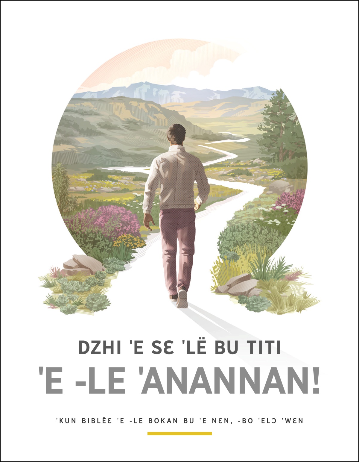 Sa latɔ “Dzhi ˈe sɛ ˈlë bu titi ˈe -le ˈanannan!” ˈetshɔɛ