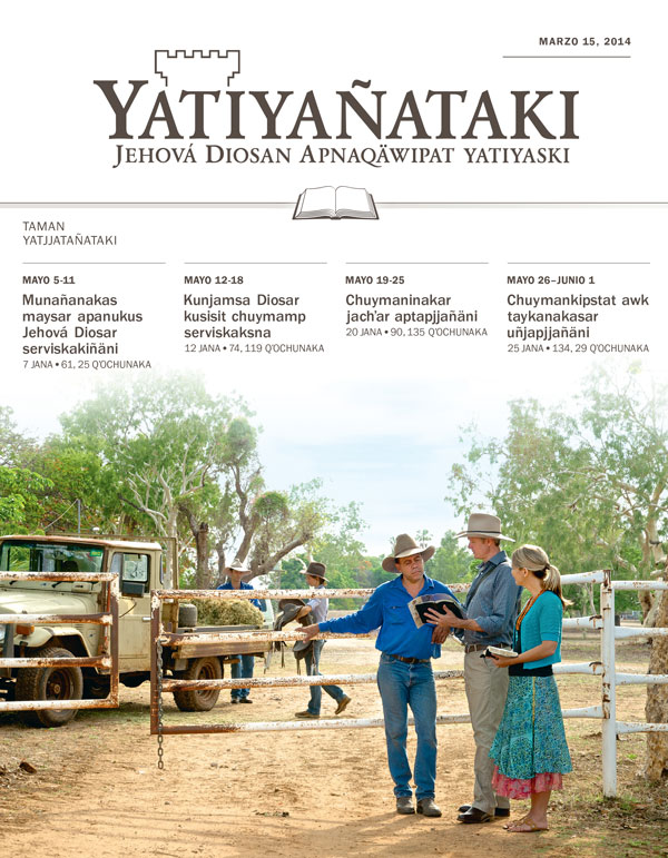 Australia markankir Jehová Diosan Qhanañchirinakapaw kawkhantï uywanak uywapki ukanakar yatiyasipki