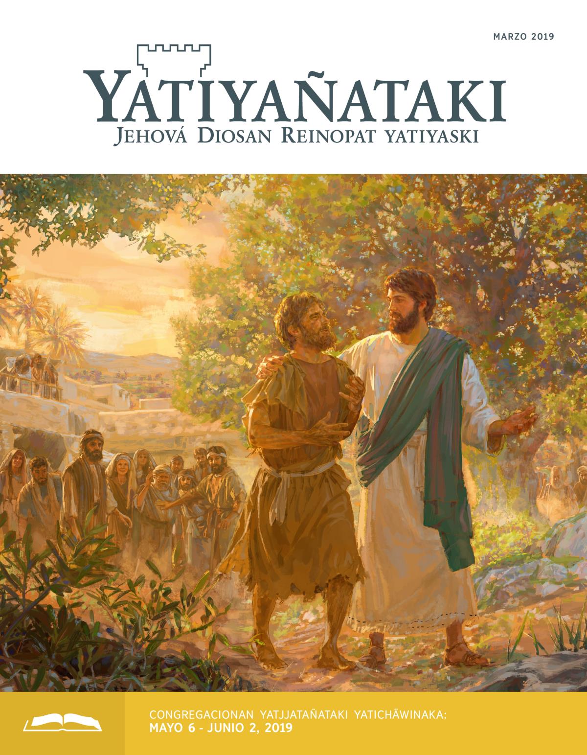 Yatiyañataki (congregacionan yatjjatañataki), marzo 2019