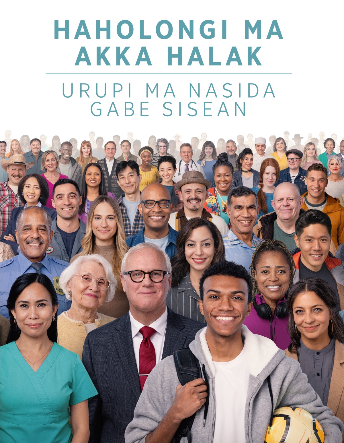 Bawa dohot borua na ro sian marragam latar belakang umur, ras, dohot budaya.