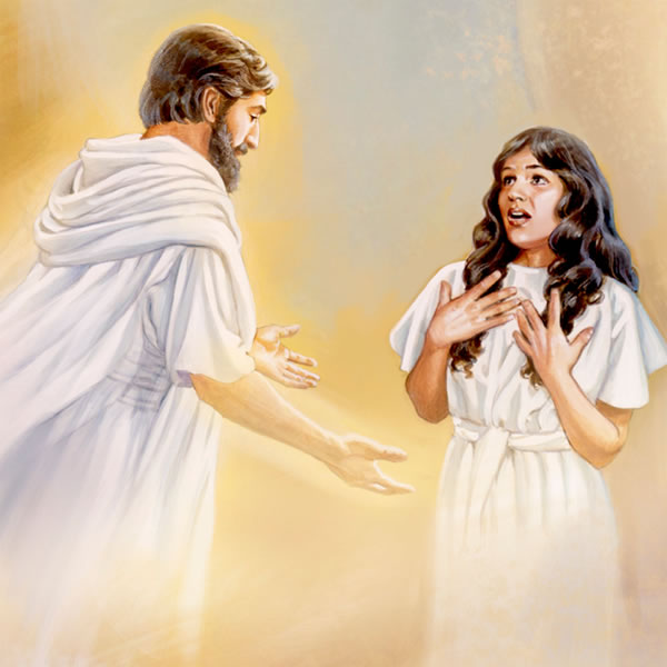 Nagpahiling si Gabriel ki Maria