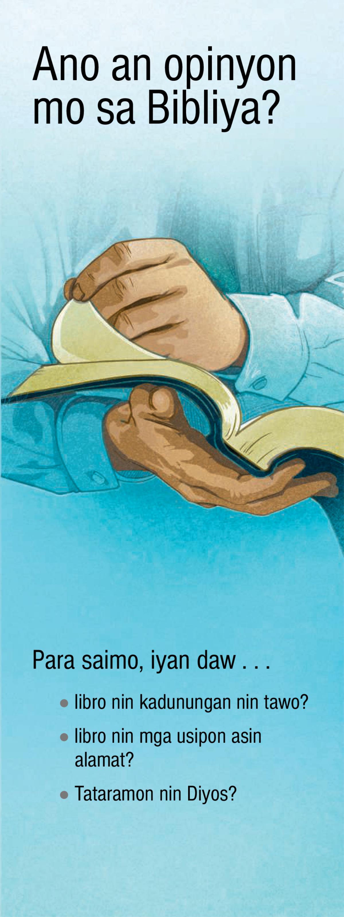Ano an Opinyon Mo sa Bibliya?