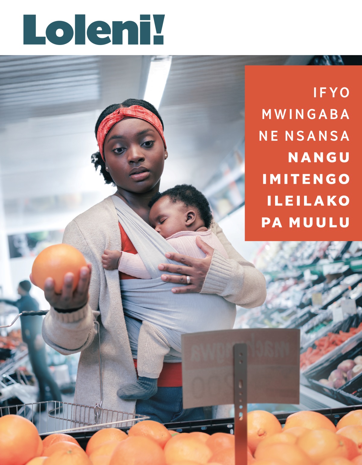 Umwakashi nasakamikwa ilyo alemona umutengo wa fisabo ninshi aleshita ifintu pamo no mwana wakwe uulele.
