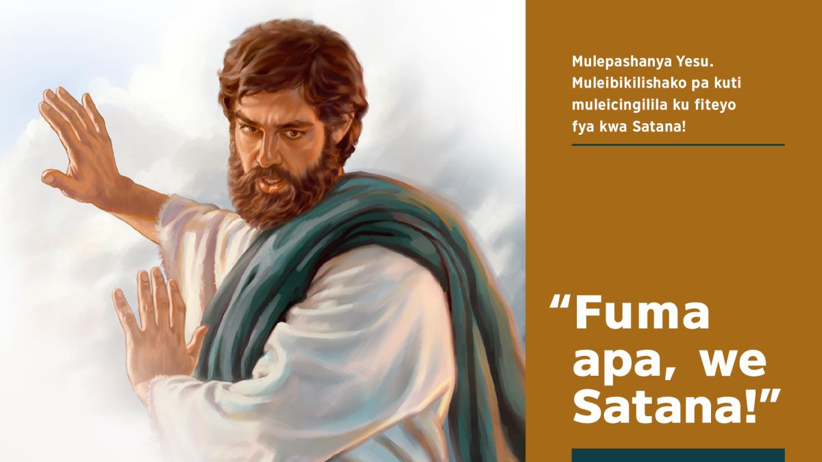 Yesu aeba Satana ukuti fuma pa