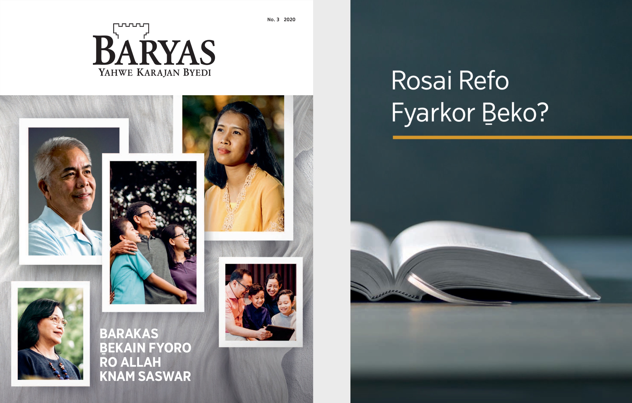 Syap ’Rosai Refo Fyarkor Ḇeko?’ ma ’Baryas’ No. 3 2020.
