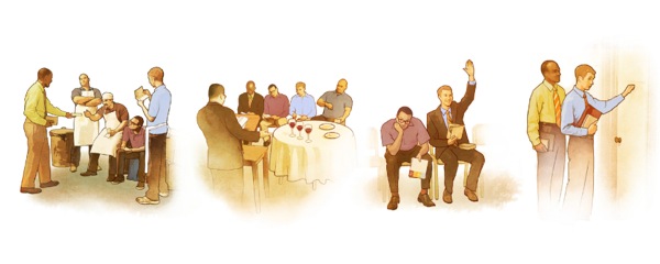 একজন রাজ্য পচারক একদল লোকের কাছ সাক্ষ্য দেন কিতু তাদের মধ্যে কেবল একজন যিহোবার পক্ষসমর্থন করেন