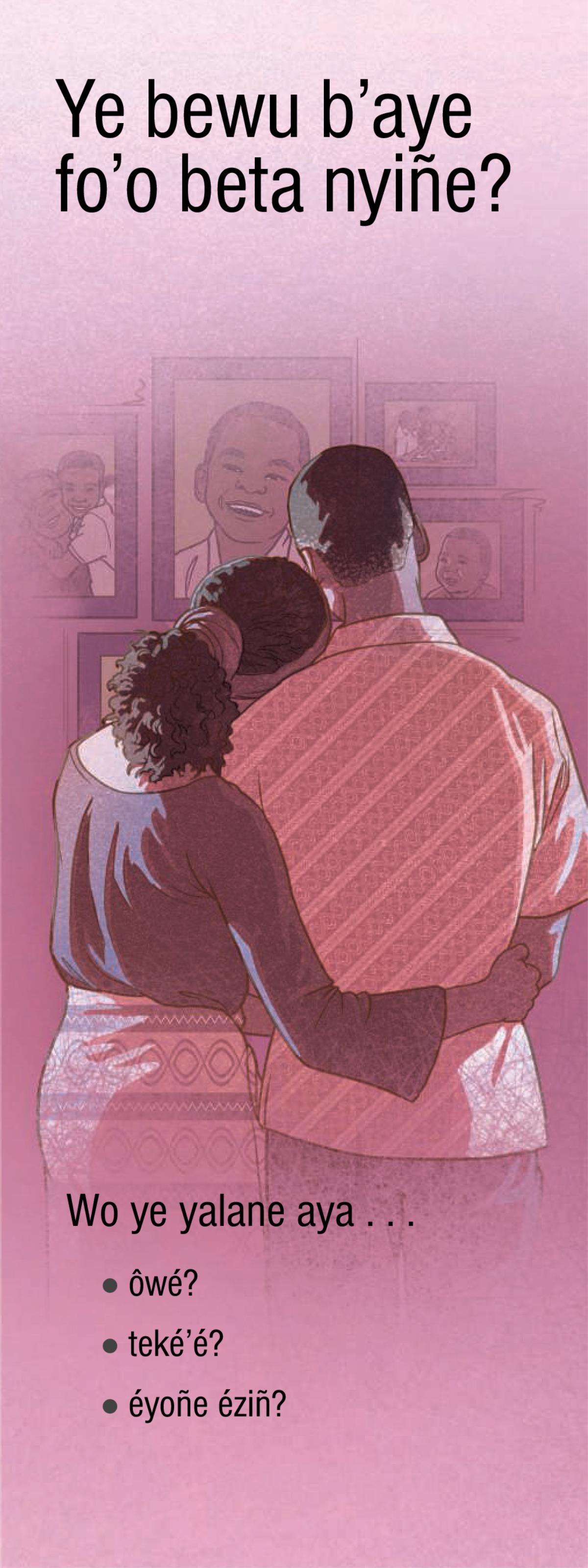 Ye bewu ba ye fo’o beta nyiñ?