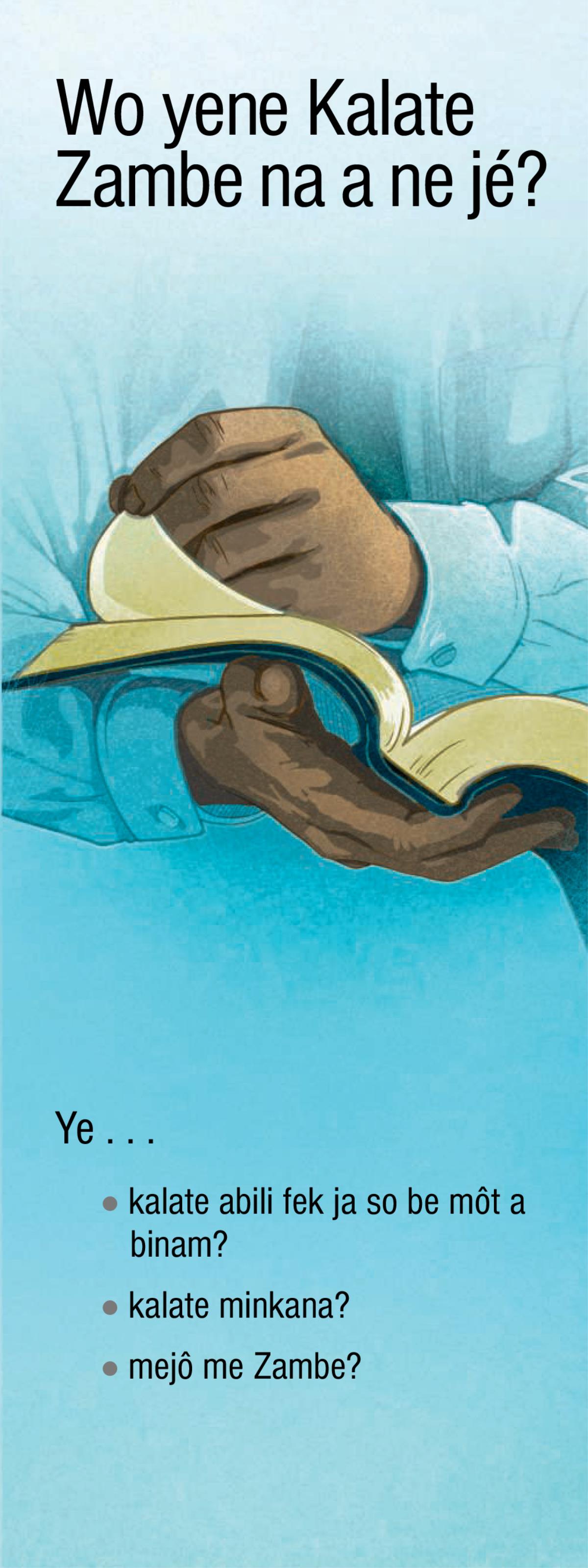 Ye Bible a ne mfi asu dôé?