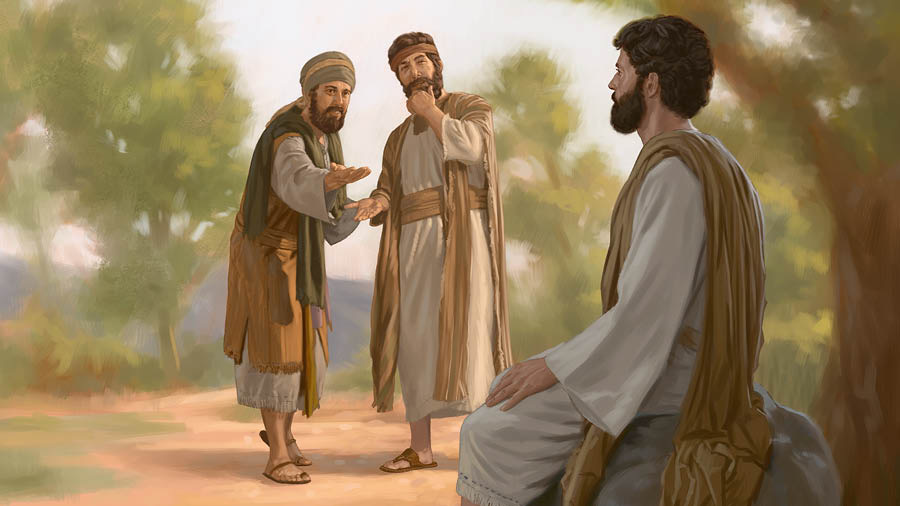 Philippe a loone Nathanaël na be ke koone Yésus vôm a too.