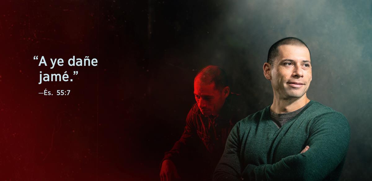 Bifia “A ye dañe jamé” ya Ésaïe 55:7, bia yené fefele mojañ éziñ. Fôtô ya mvus, bi lôô a too éyôé a nte’an, ve fôtô ya ôsu, a ne mevak, a mbili ndi nlem.