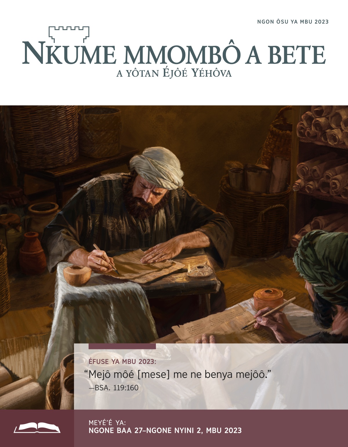 Nkume mmombô a bete asu ayé‘é, Ngon ôsu ya mbu 2023.