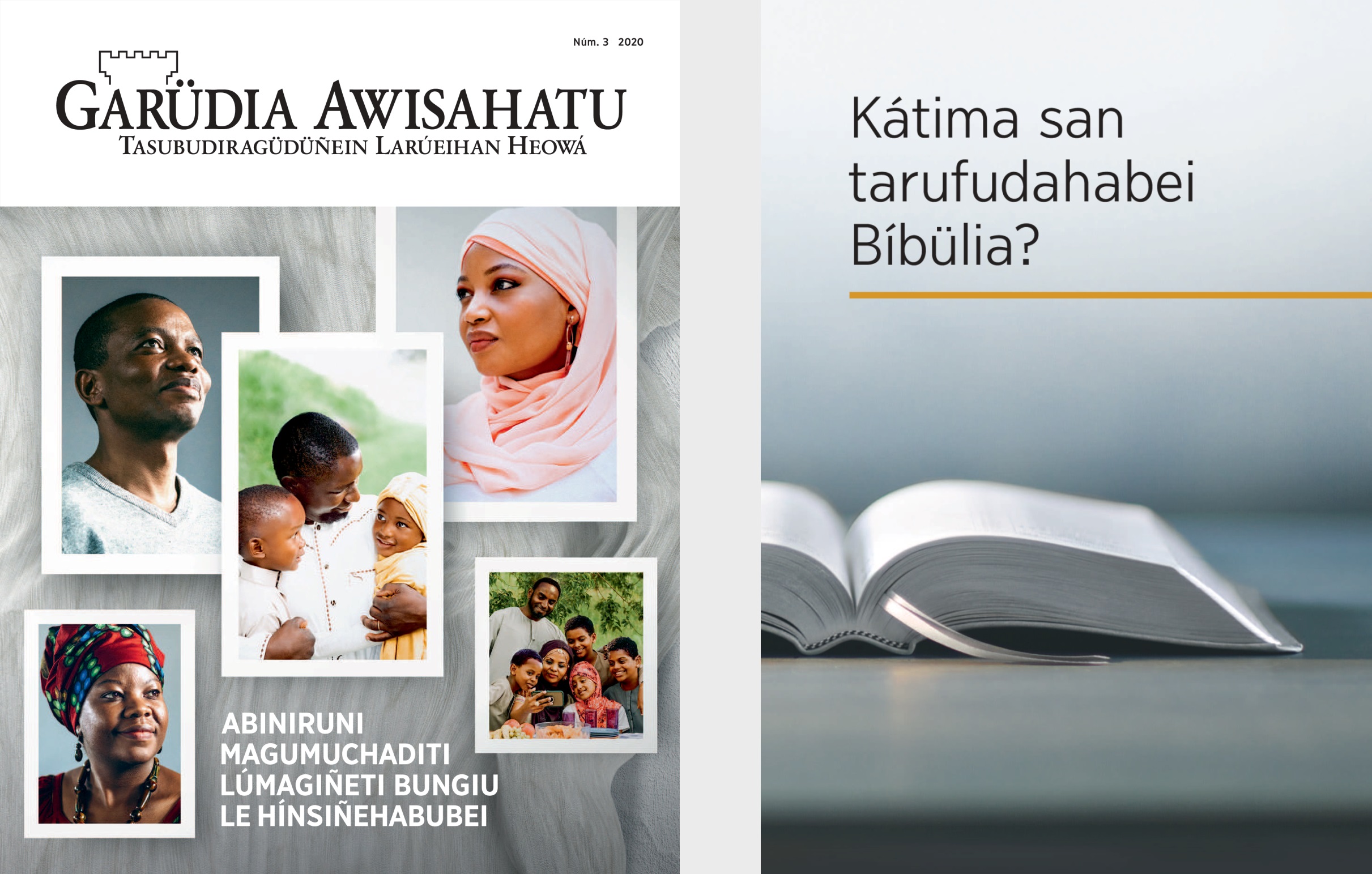 Líburu Kátima san tarufudahabei Bíbülia? tuma Garüdia Awisahatu númeru 3, irumu 2020.