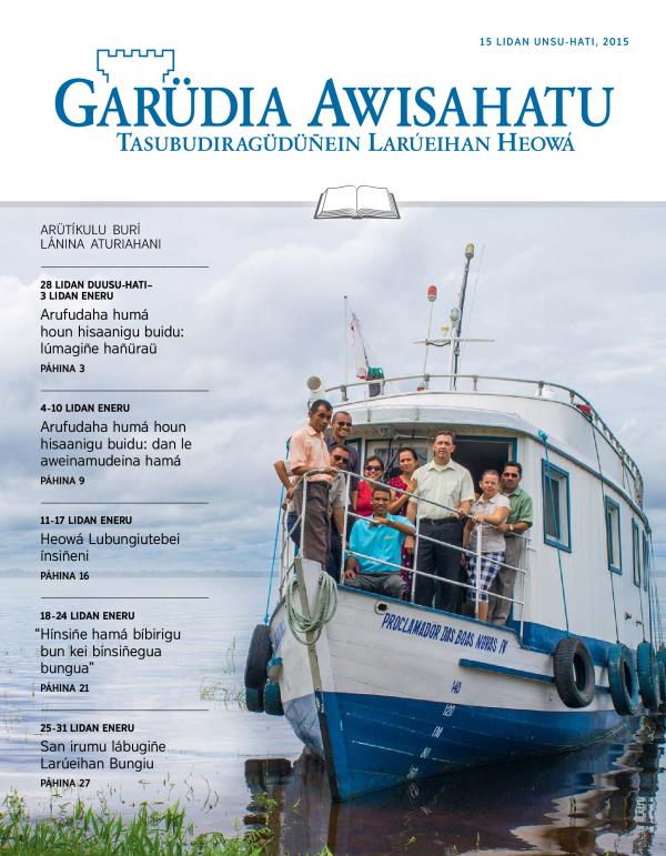 Tidáü Garüdia Awisahatu to lánina 15 lidan unsu-hati irumu 2015