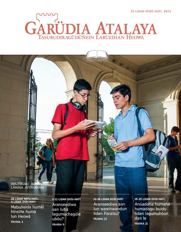 Tidáü Garüdia Atalaya to lánina 15 lidan widü-hati irumu 2015
