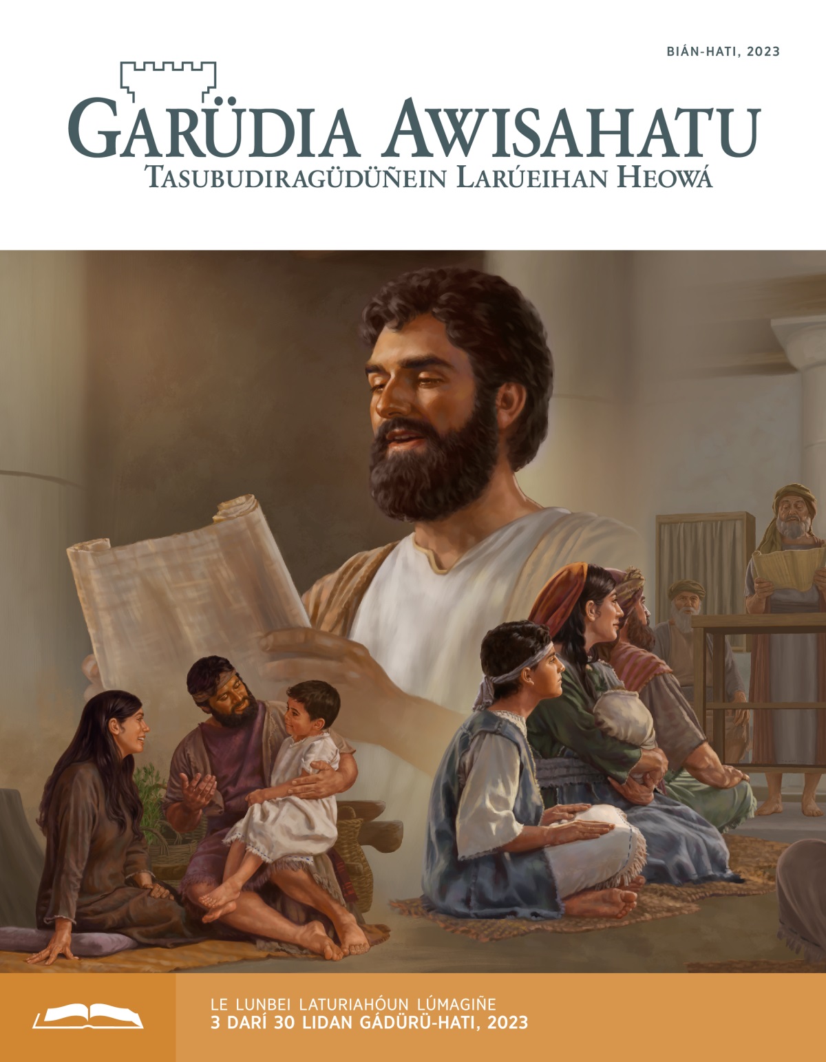 Garüdia Awisahatu (lánina aturiahani), bián-hati, 2023.