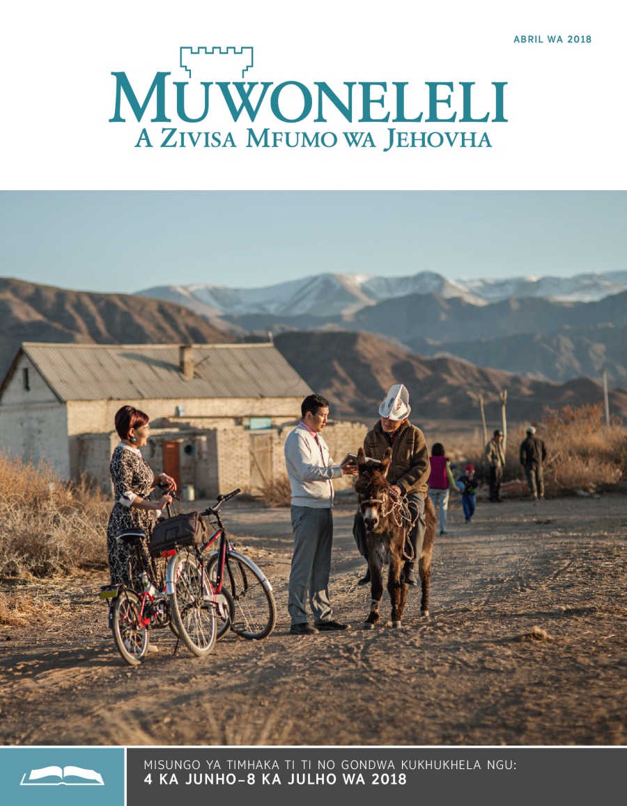 Muwoneleli wa gondo, Abril wa 2018