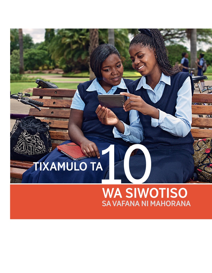 Kapa ya dibroxura Tixamulo ta 10 wa siwotiso sa vafana ni mahorana