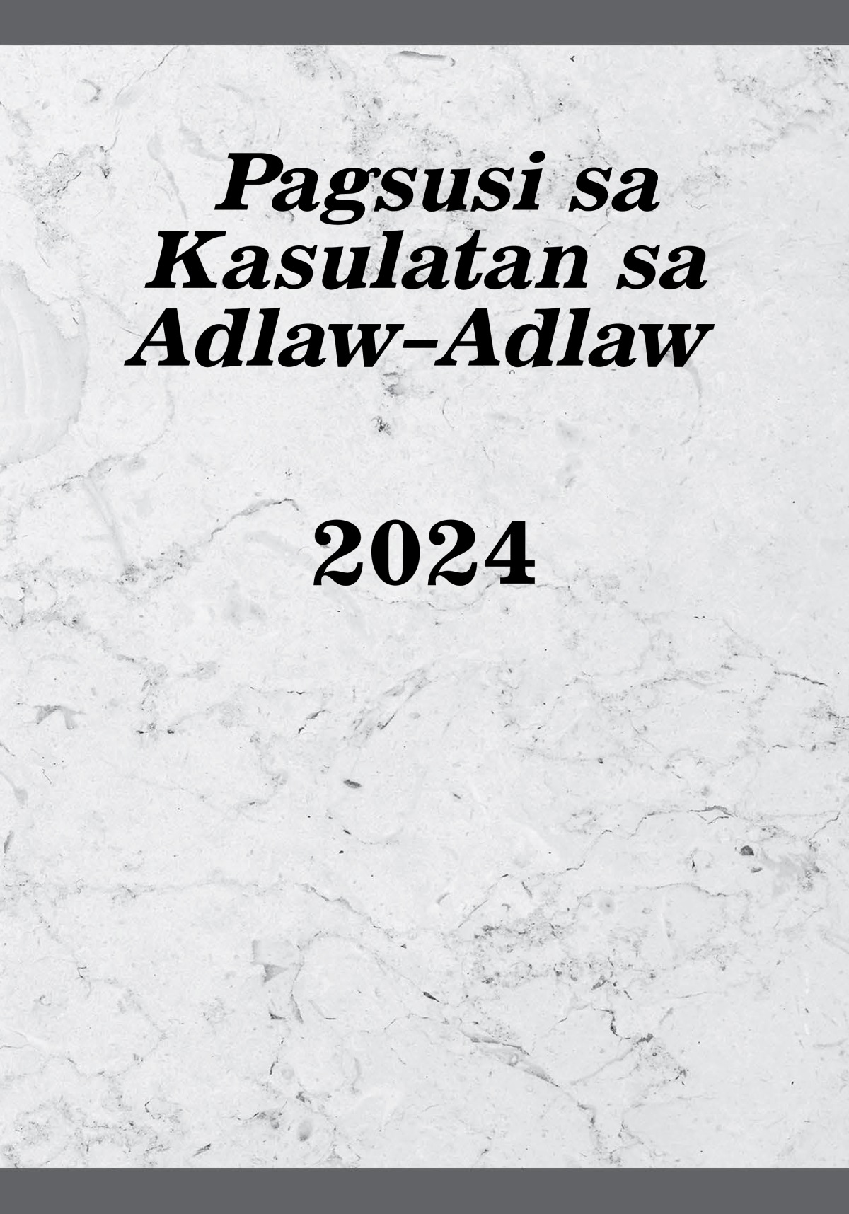 Pagsusi sa Kasulatan sa Adlaw-Adlaw​—2024