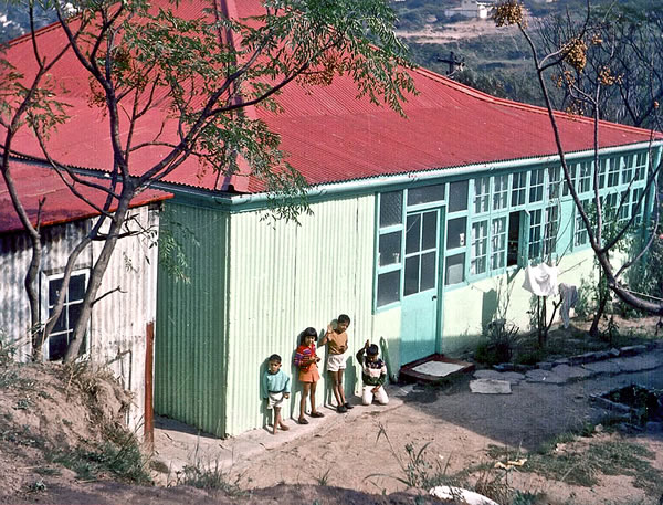 Ang balay sa pamilyang Govindsamy sa Durban