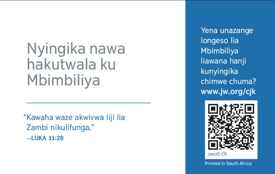 Kunyima liaka cartão