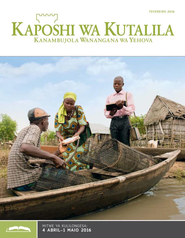 Kaposhi wa Kutalila wa Fevereiro 2016