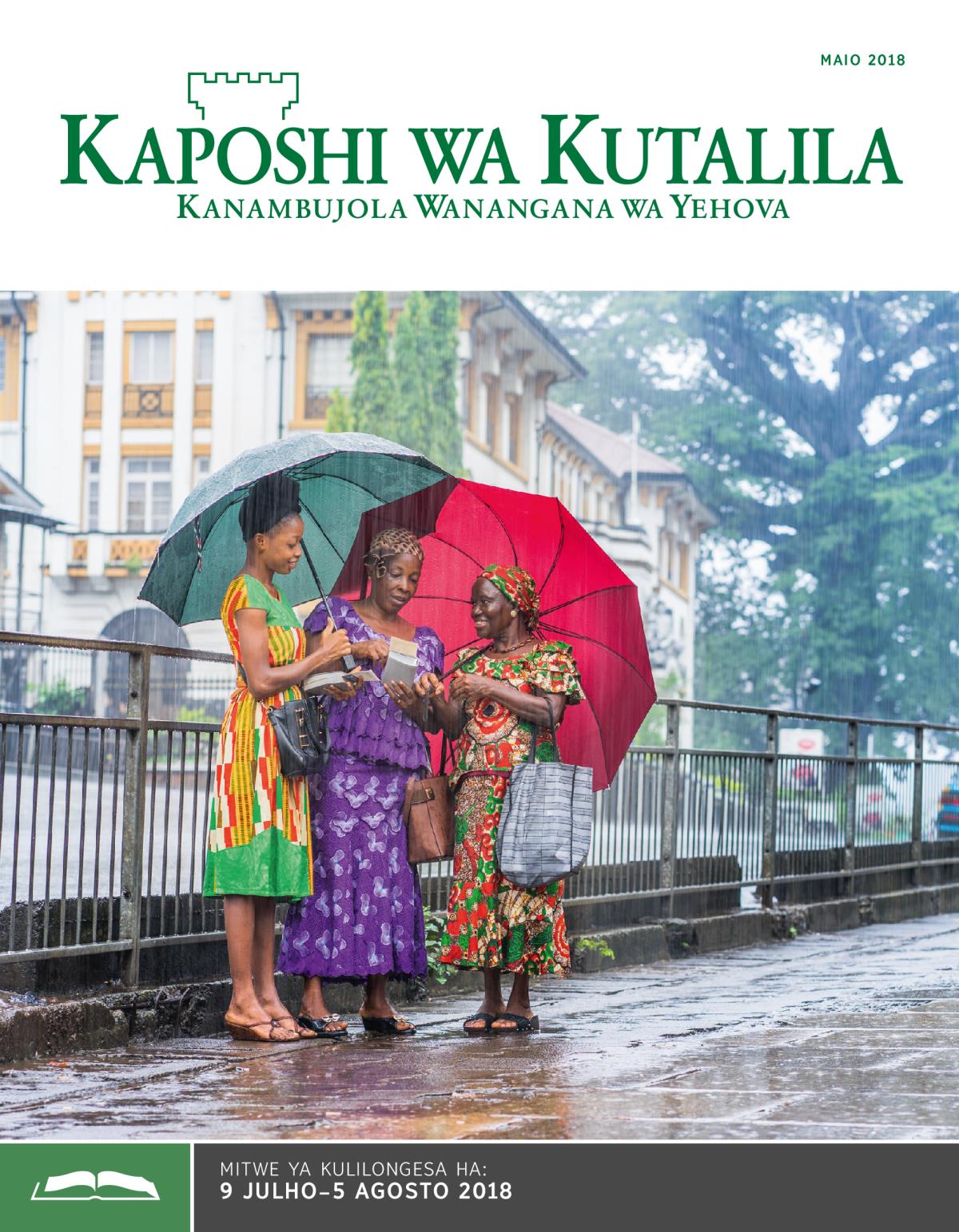 Kaposhi wa Kutalila wa Maio 2018