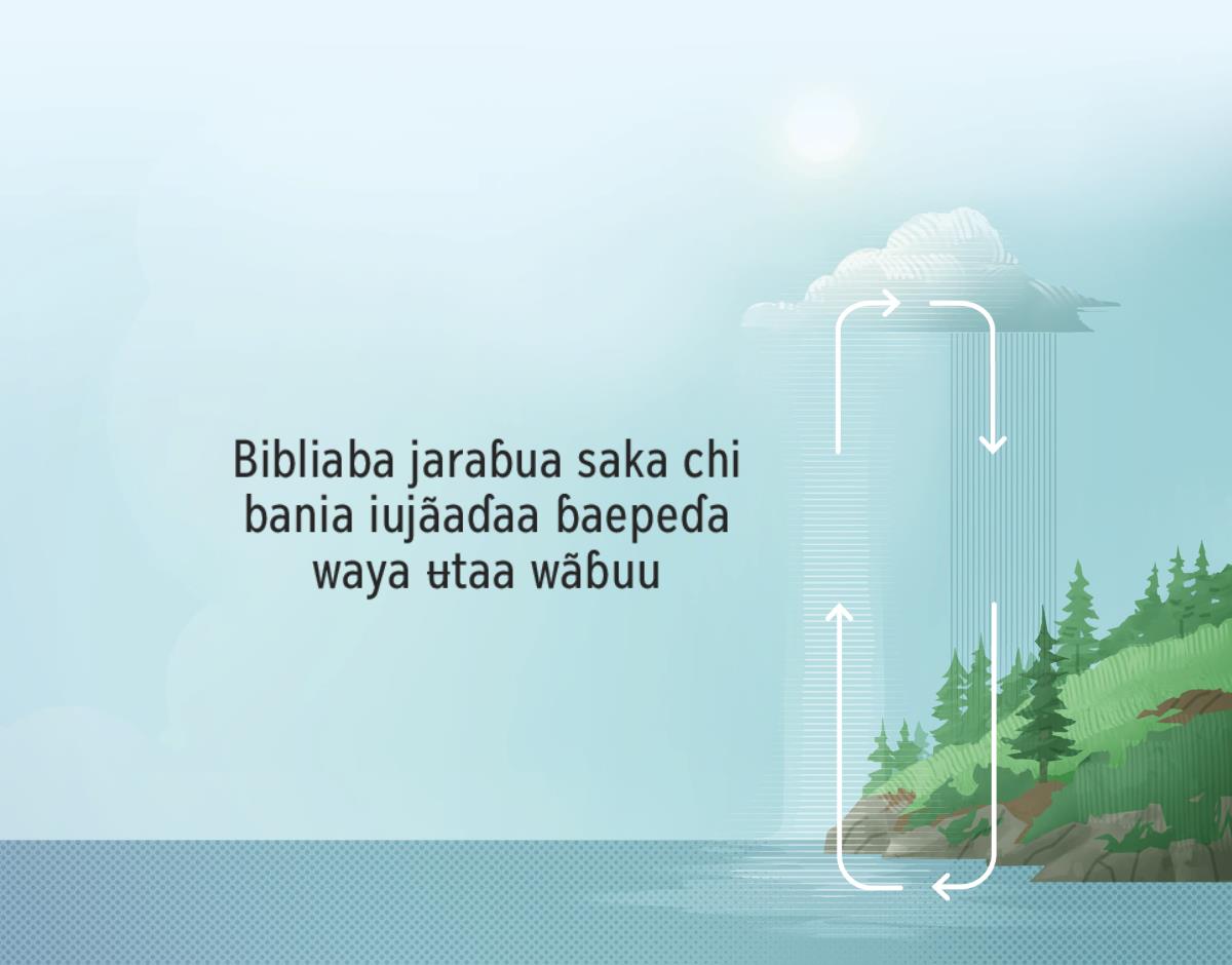 Bibliaba jaraɓua saka chi bania iujãaɗaa ɓaepeɗa waya ʉtaa wãɓuu. Akuja reloɗebena purraɓoobarii kĩramaa jãuba jaraɓuu saka chi bania ioroɗebena amospera abadauɗe wãɓuu mauɗe waya eɗaa ɓaeɓuu.