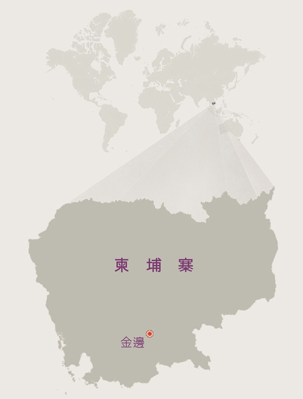 柬埔寨地圖