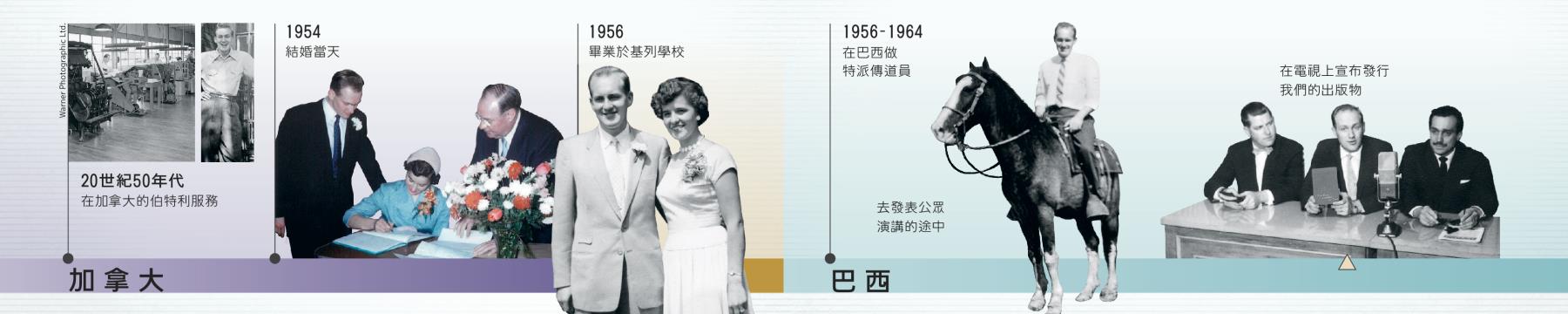 道格拉斯·格斯特在伯特利服務，結婚，和妻子一起從基列學校畢業，在巴西服務，上電視