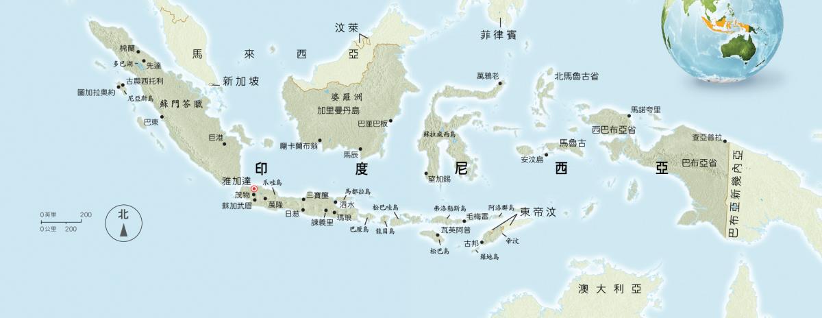印尼地圖