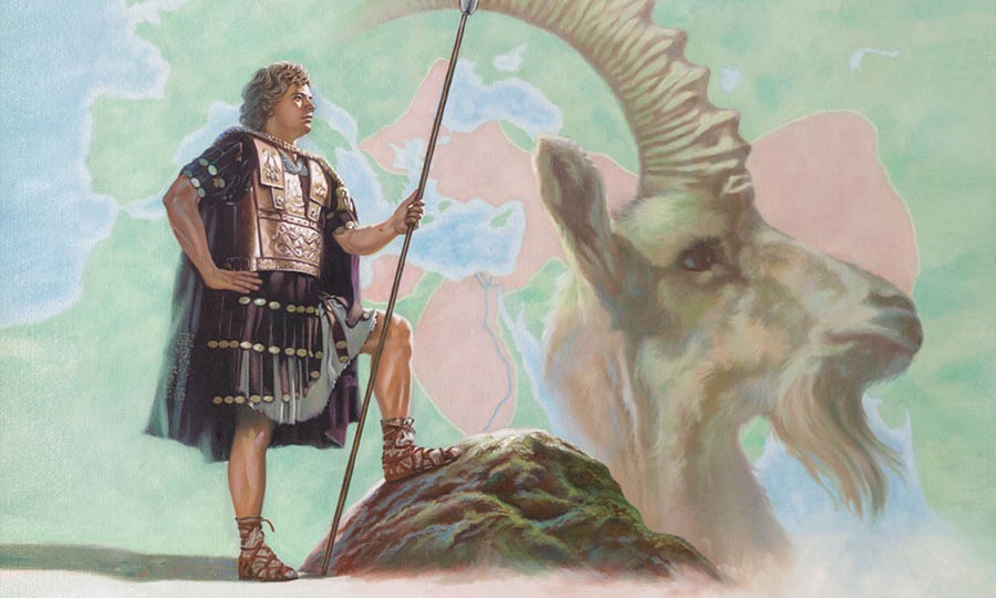 Alexandr Veliký a chlupatý kozel