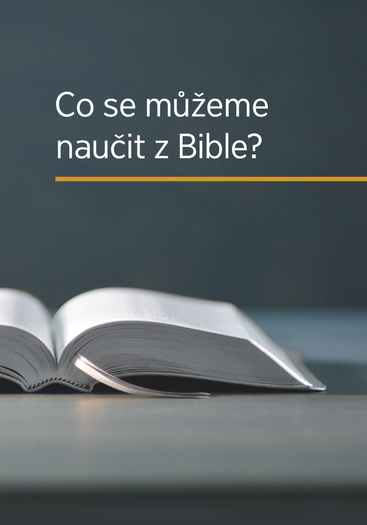 Leták „Co přinese budoucnost?“