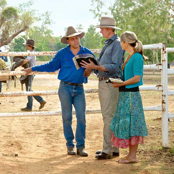 Svědkové Jehovovi kážou na dobytčích farmách v australském vnitrozemí