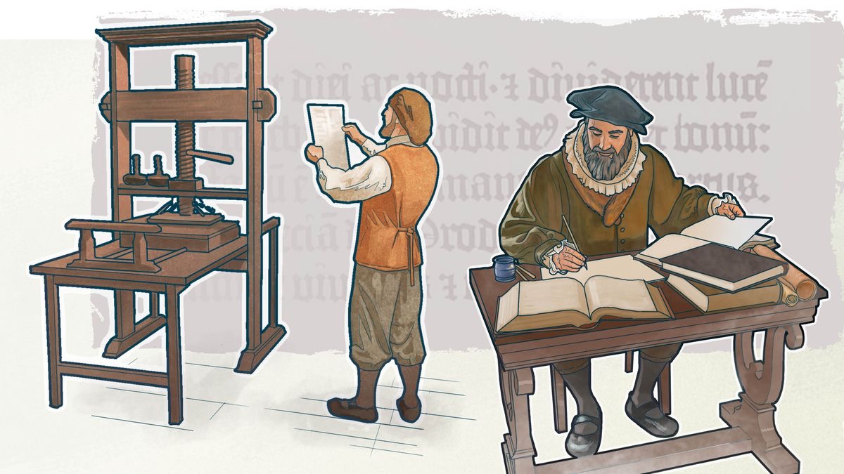 Jeden z prvních knihtisků a překladatel Bible