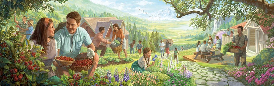Un grupo de personas disfrutando de la vida en el Paraíso