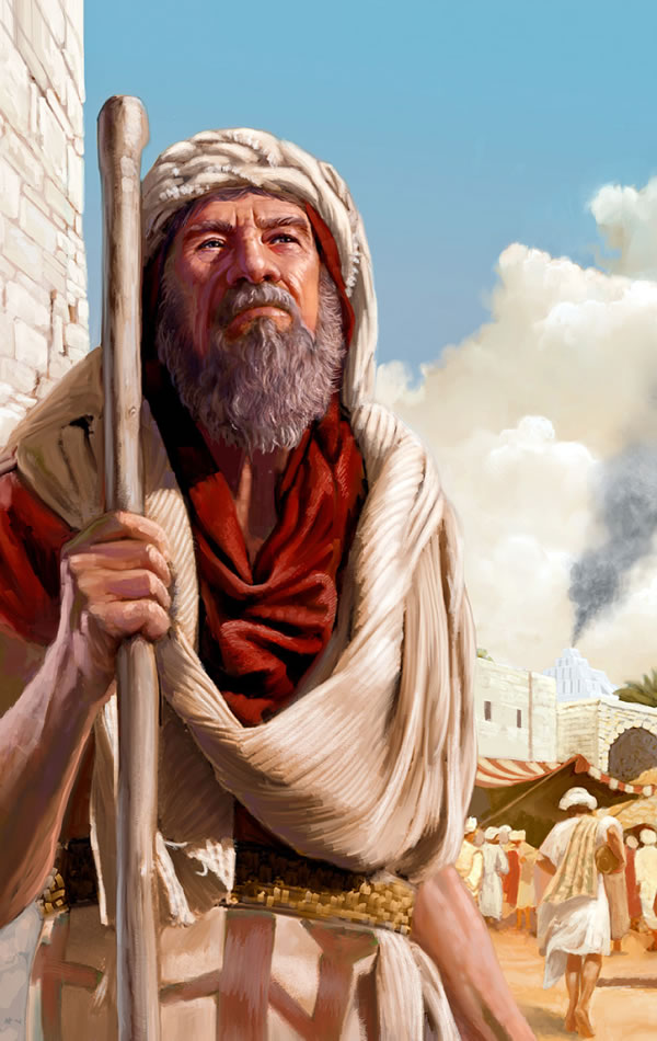 Abrahán rechazando la idolatría de Ur