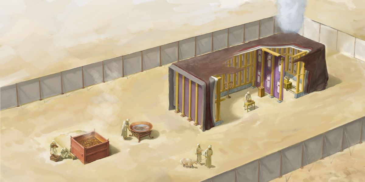 El tabernáculo y su patio